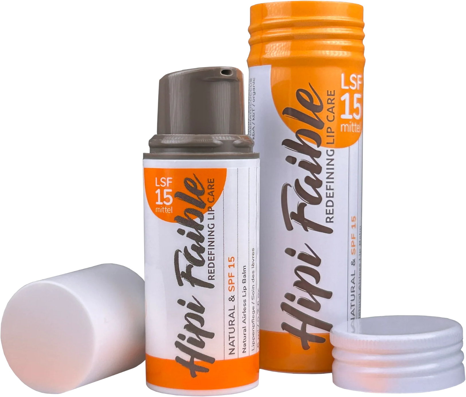 Hipi Faible  Natural Lip Balm SPF 15, 6 ml