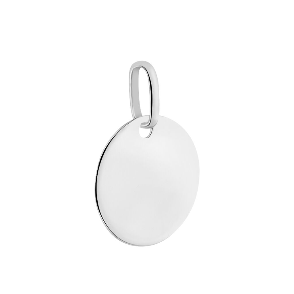 Pendentif Elisandre Argent Blanc