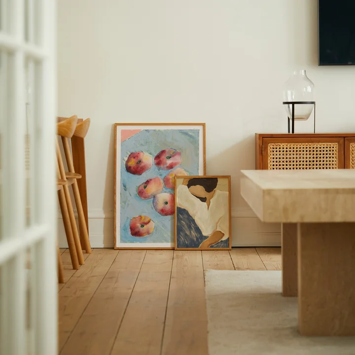 Paper Collective - Peaches Poster, 30 x 40 cm