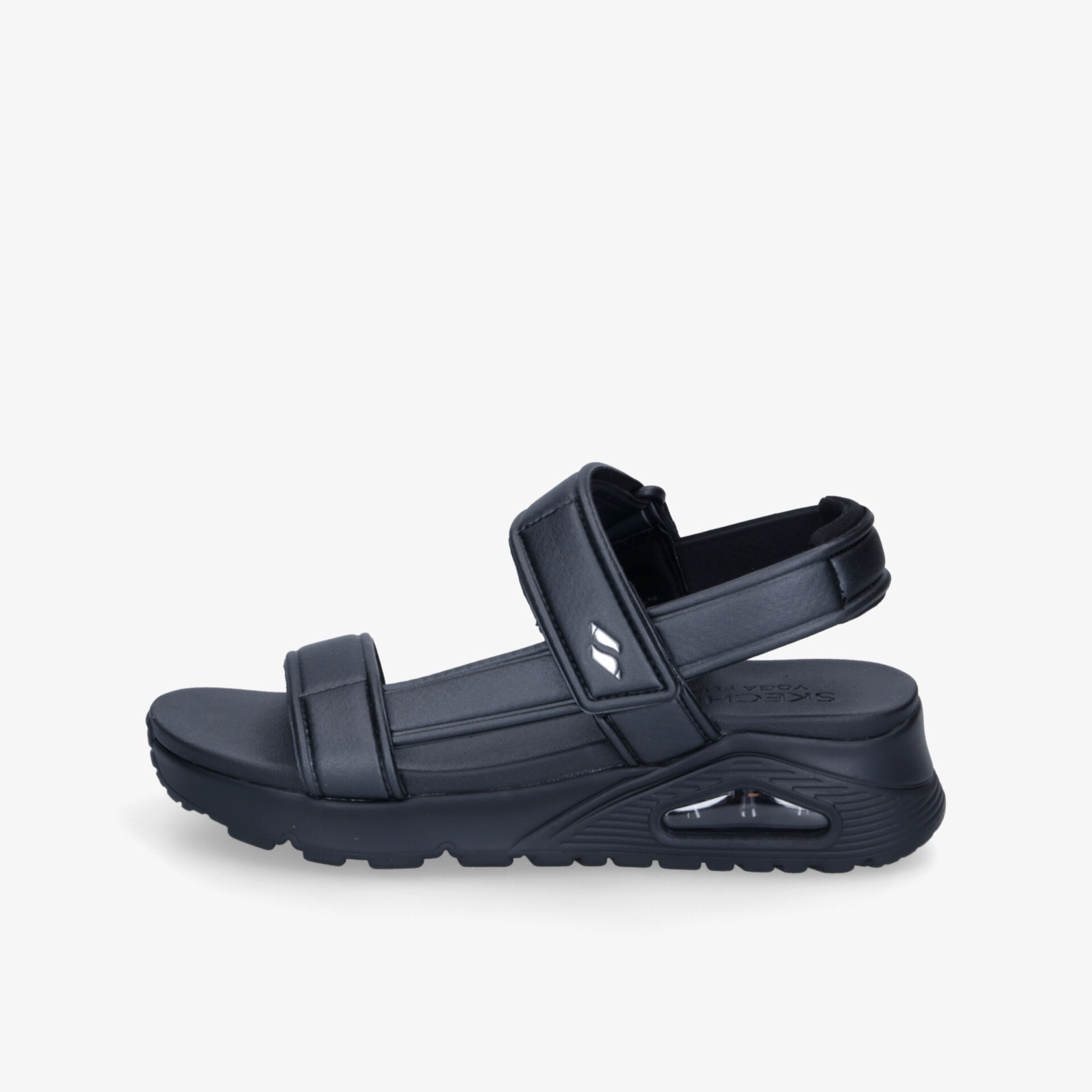 SKECHERS Damen Sandalen schwarz