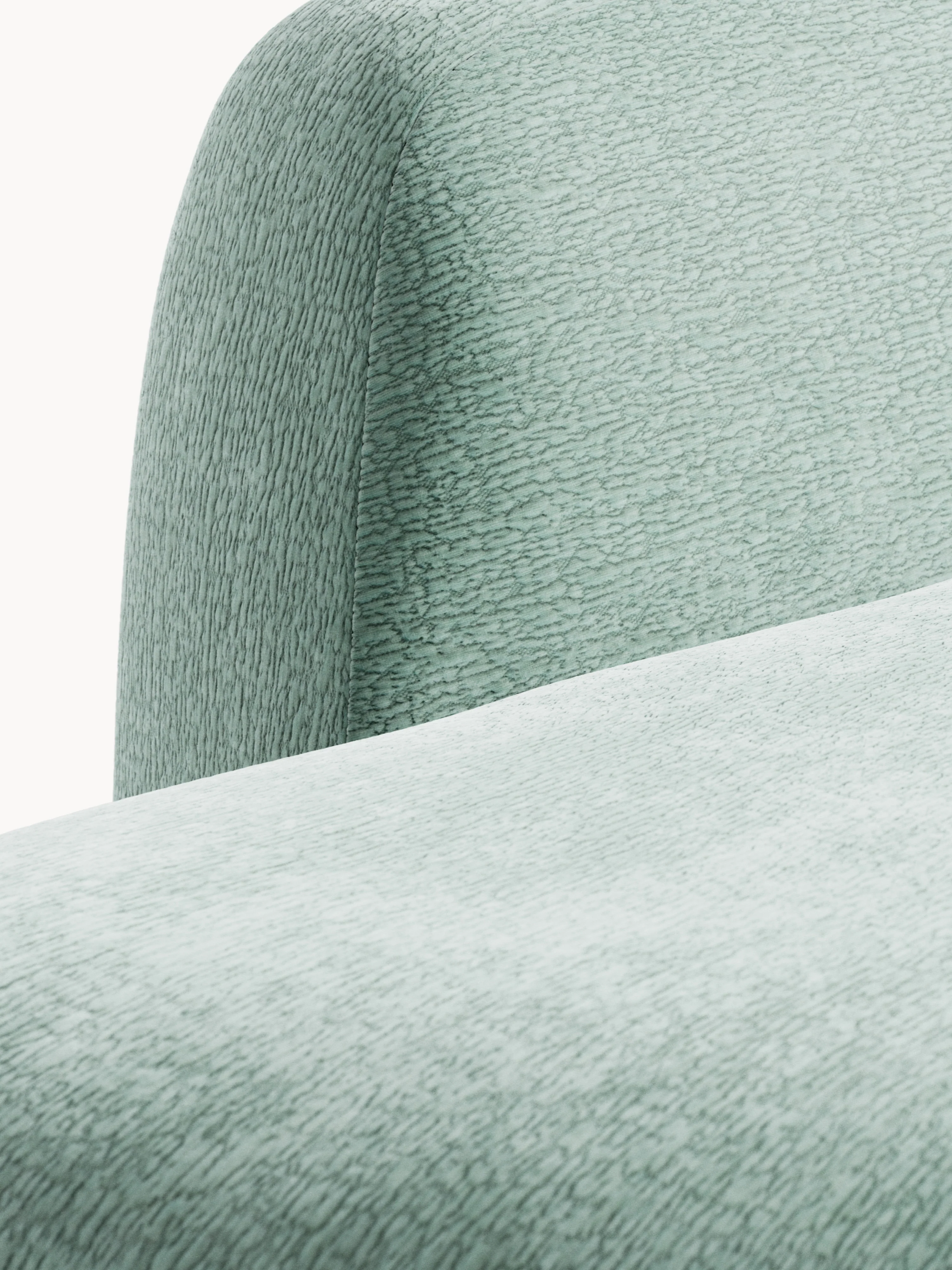 Modulaire teddy chaise longue Wolke (3-zits)