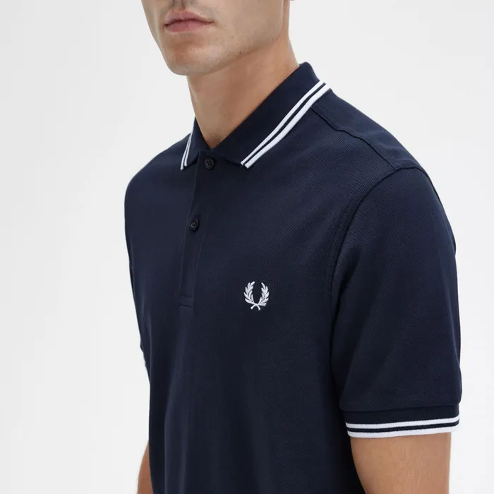Fred Perry Twin Tipped Polo Heren