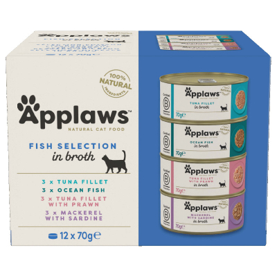 Applaws Fish Selection Multipack 4x12x70g