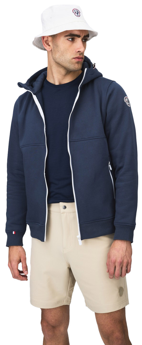 Olivier Zip Hood Herre 001/Navy
