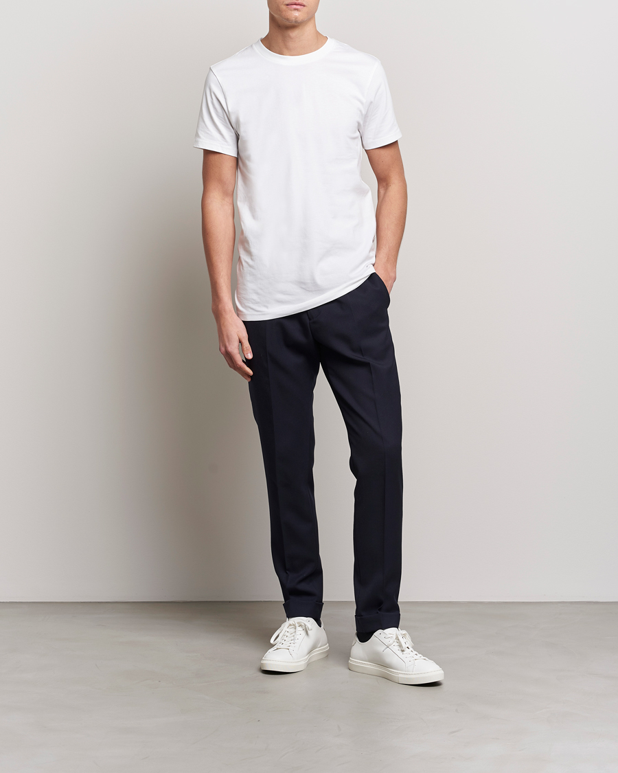 Bread & Boxers Crew Neck Regular T-Shirt White