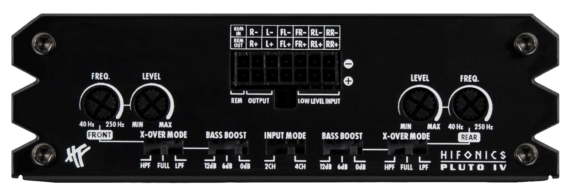 4CH Class-D Amp PLUTO IV | 4-Kanal Verstärker | 380 Watt RMS