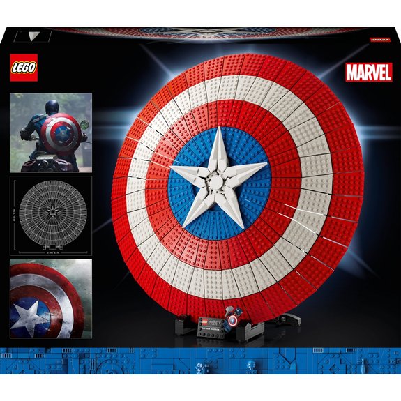 Le bouclier de Captain America Lego Marvel 76262