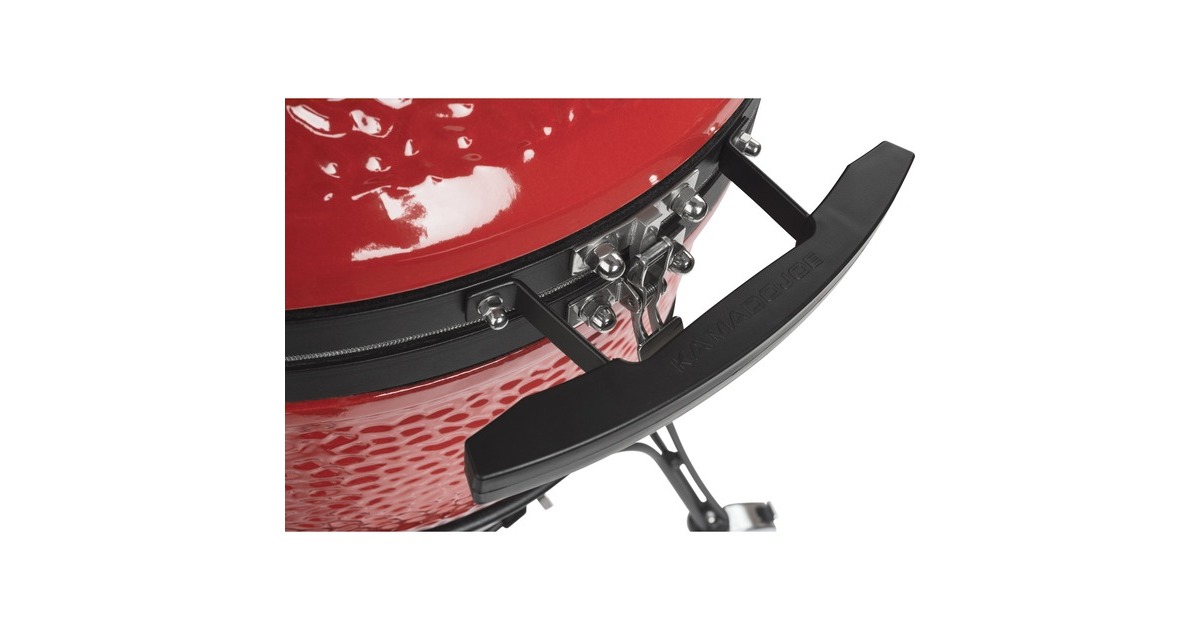 Kamado JoeClassic II houtskoolbarbecue  (Rood/zwart, Ø 46 cm)