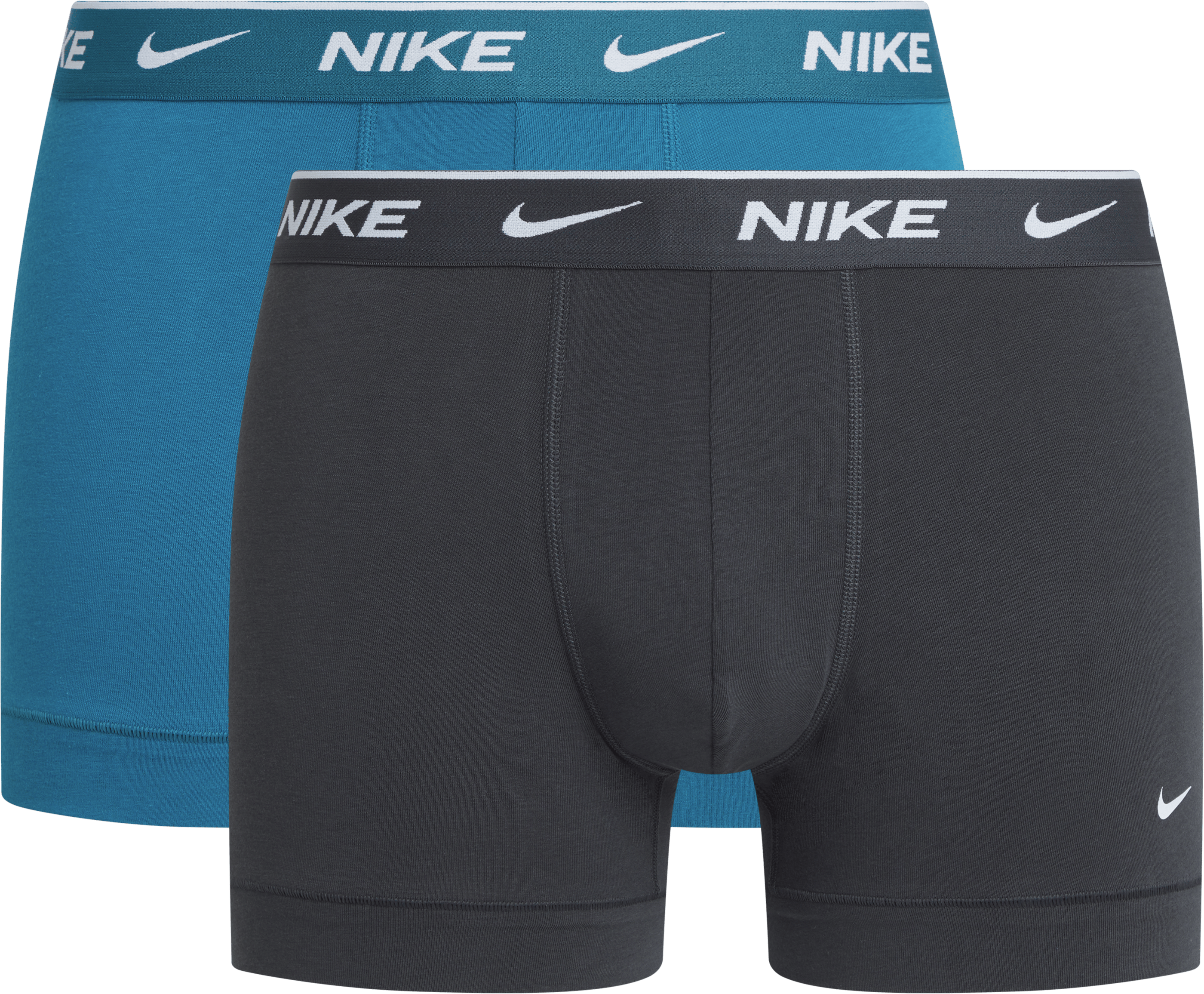 Nike Cotton Trunk Boxershort 2er Pack Grau F54F