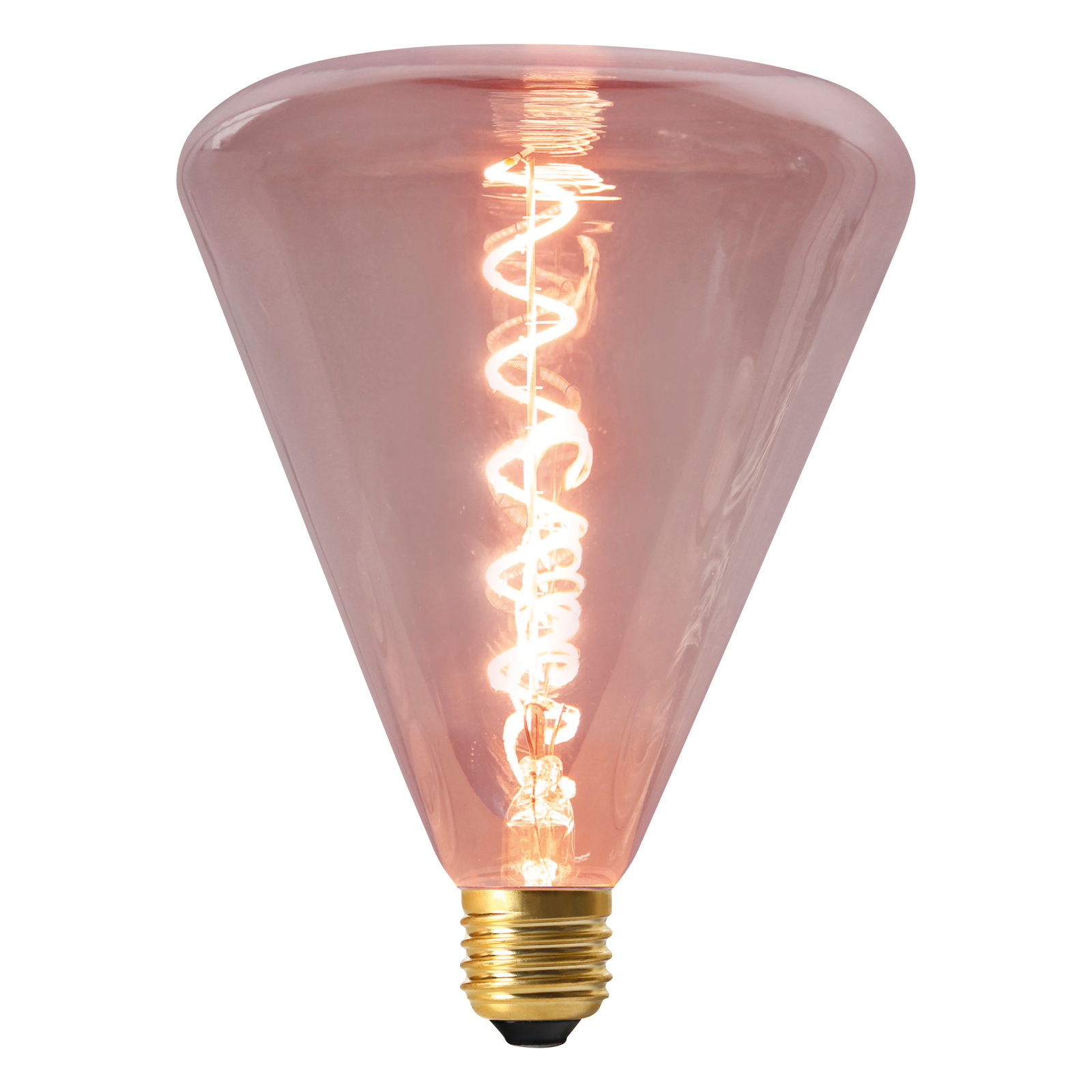 LED-Leuchtmittel DILLY - rot - 4 Watt - E27 - warmweiß