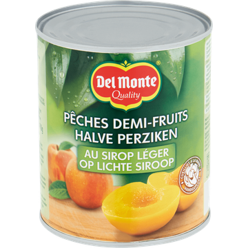 Del Monte Halve Perziken op Lichte Siroop 825 g