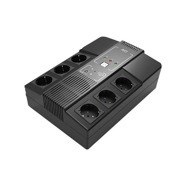 UPS Floow Monofásica Line-interactive - Potencia 600VA/. - UPS600VA-6