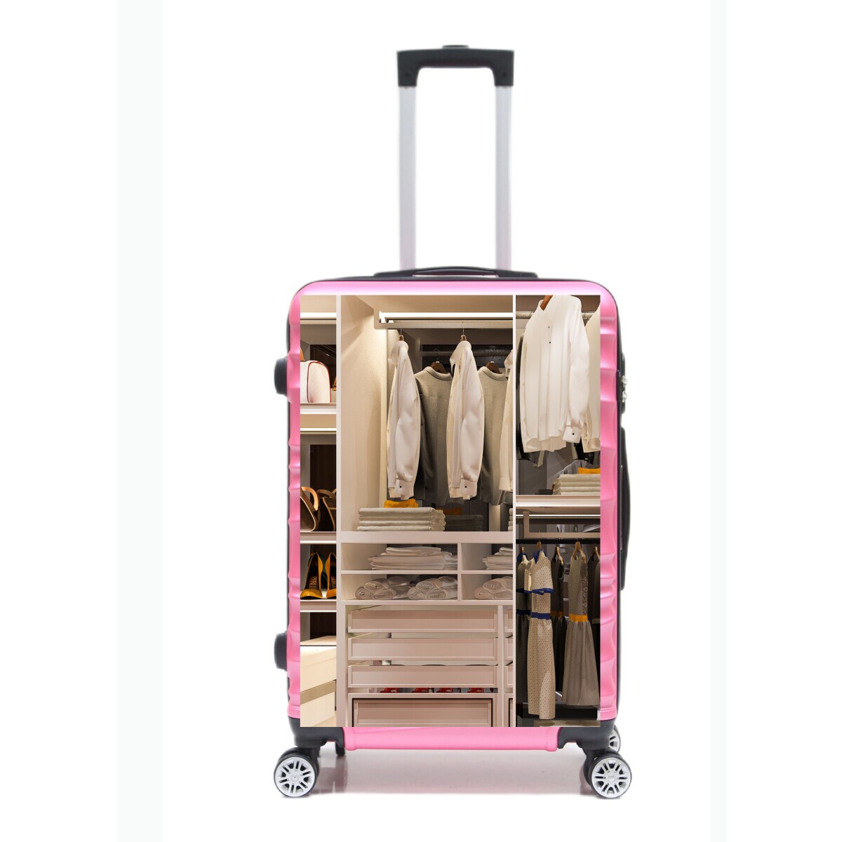 Reisekoffer Koffer 3 tlg Hartschale Trolley Set Kofferset Handgepäck