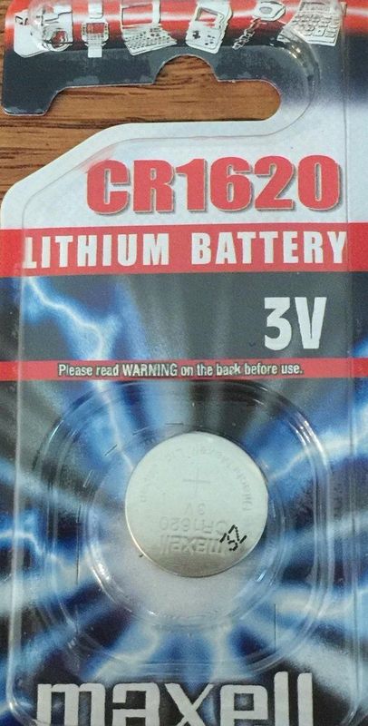 Maxell - CR1620 - Knoopcelbatterij - 1 stuk - 80 mAh