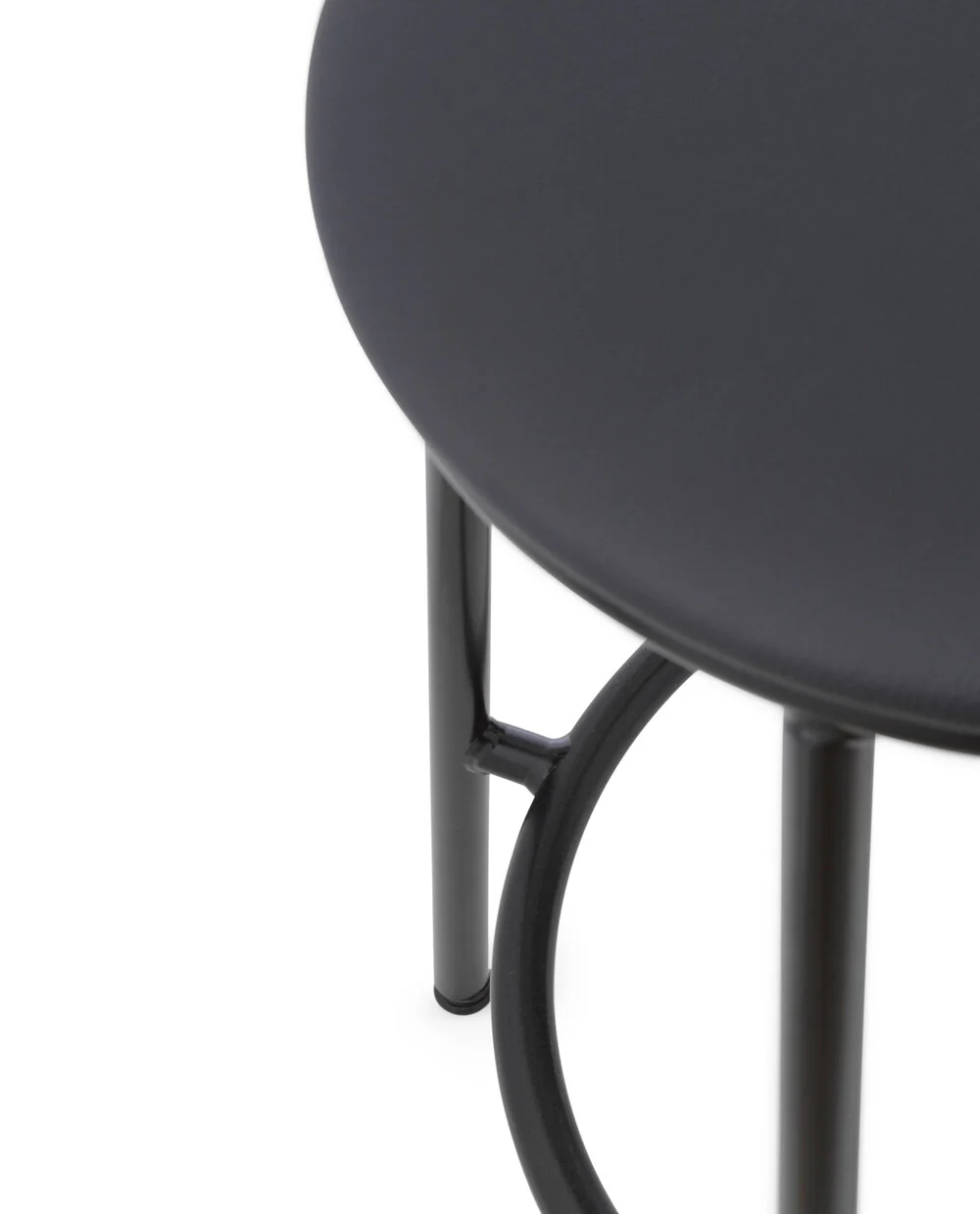 Normann Copenhagen  Circa barstol, sort - H75 cm.