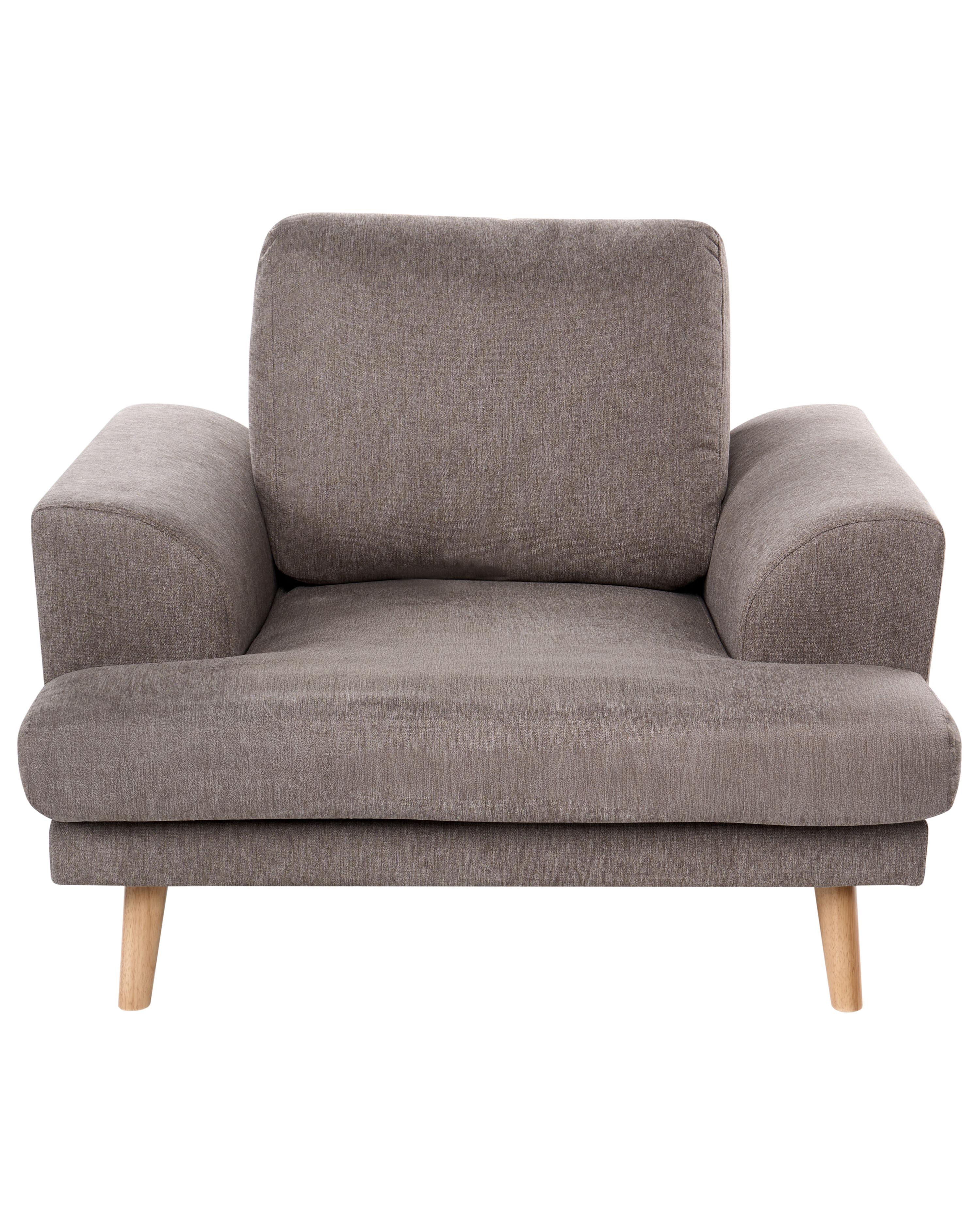 Fauteuil KILDAL Stof Bruin