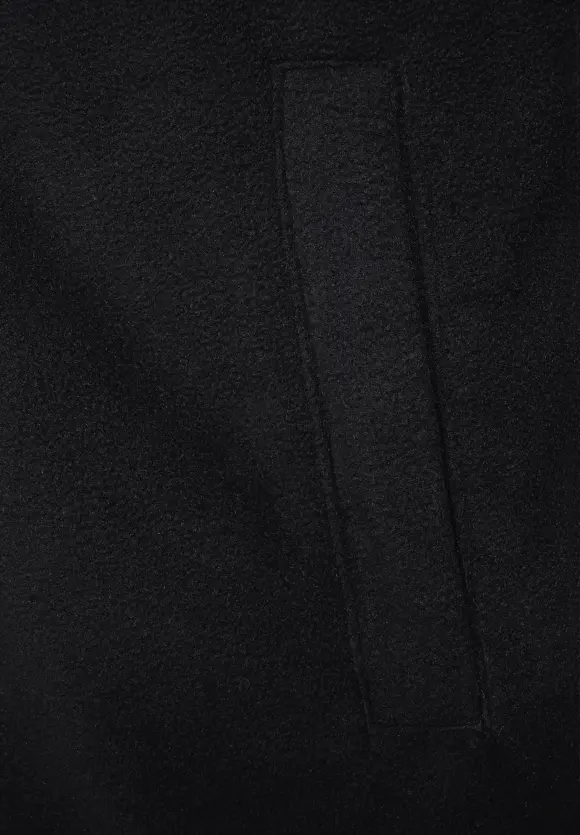 Fleece Cardigan - Black