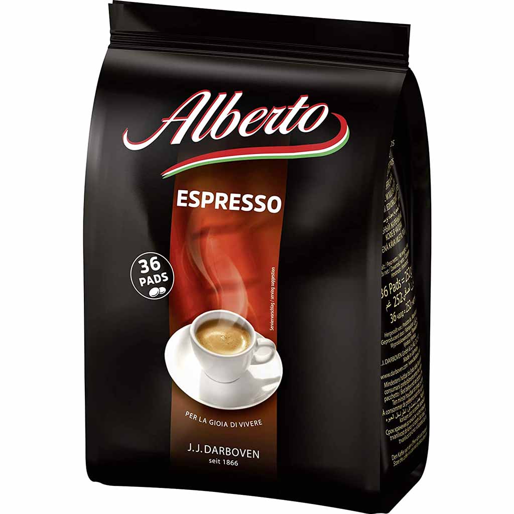 Alberto Espresso Kaffeepads 36er 252g MHD:30.11.25
