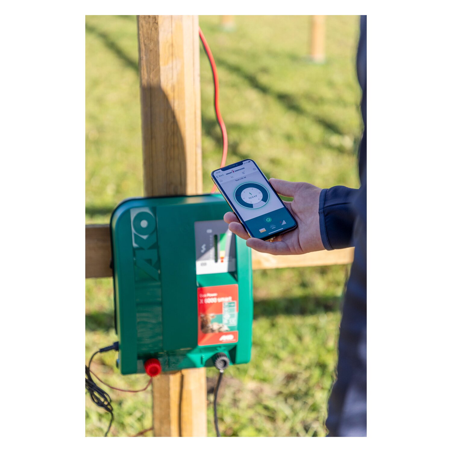 AKO Weidezaungerät Duo Power X 6000 Smart  - grün - 12 / 230 Volt