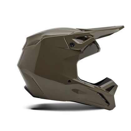 Casque cross Fox V1 SOLID 2025 - Gris