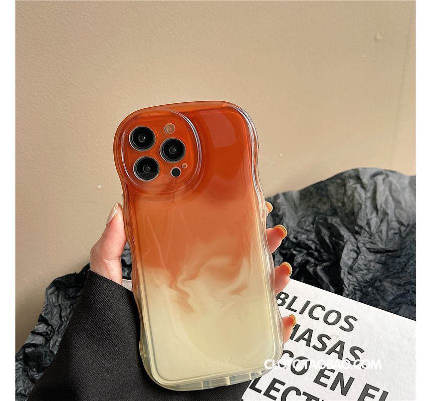 Huella - Gradient telefoonhoesje - iPhone 14 Pro Max / 14 Pro / 14 Max / 14 / 13 Pro Max / 13 Pro / 13 / 13 mini / 12 Pro Max / 12 Pro / 12 / 12 mini / 11 Pro Max / 11 Pro / 11