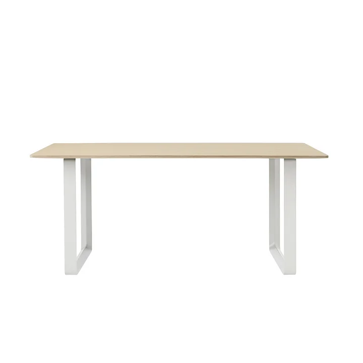 Muuto - 70/70 Esstisch, 170 x 85 cm, Eiche geräuchert / grau
