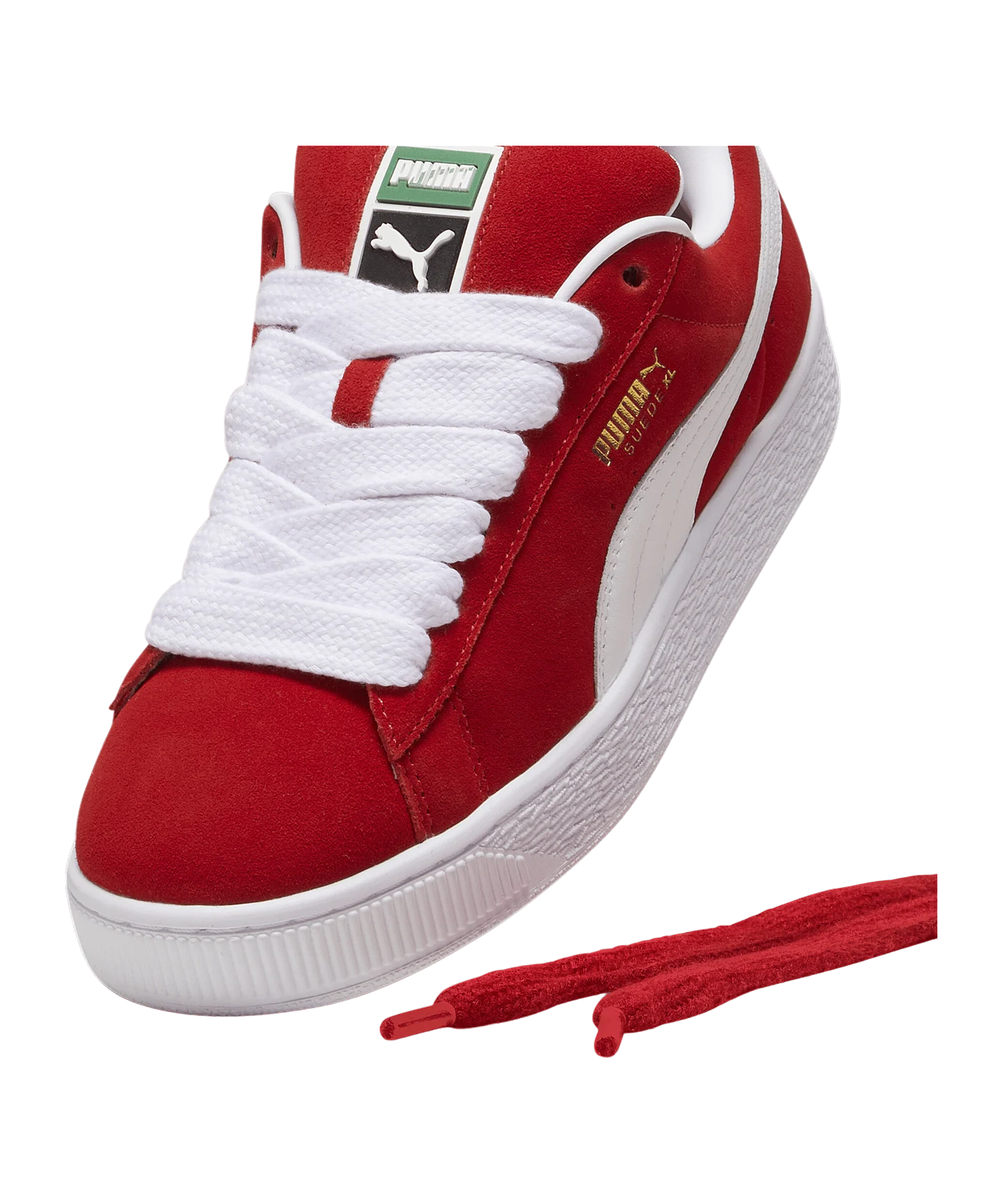 PUMA Suede XL Rot Weiss F03