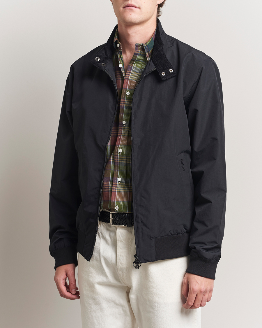 Barbour Lifestyle Royston Casual Harrington Jacket Black
