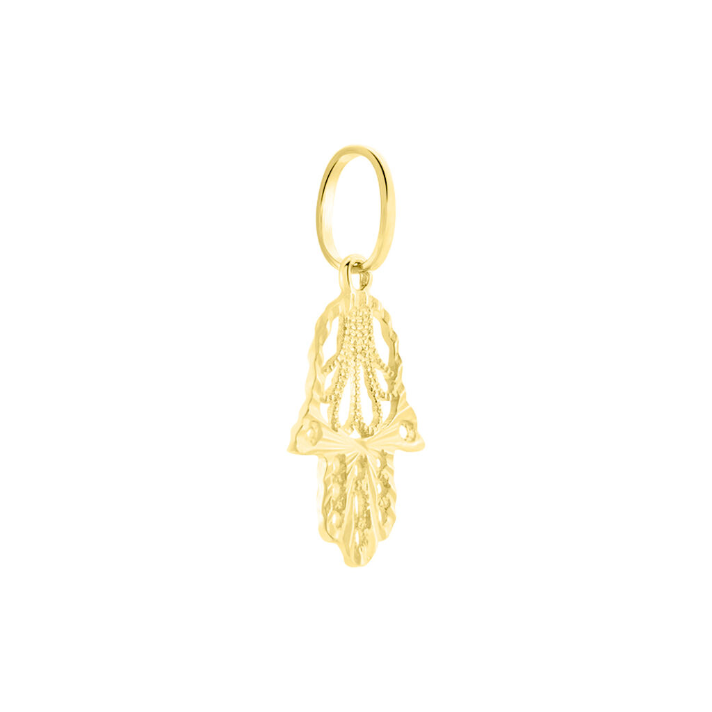 Pendentif Fatima Or Jaune