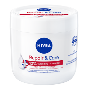 Nivea Repair & Care Bodycrème - 12% Glycerin   Vitamine E 400ML