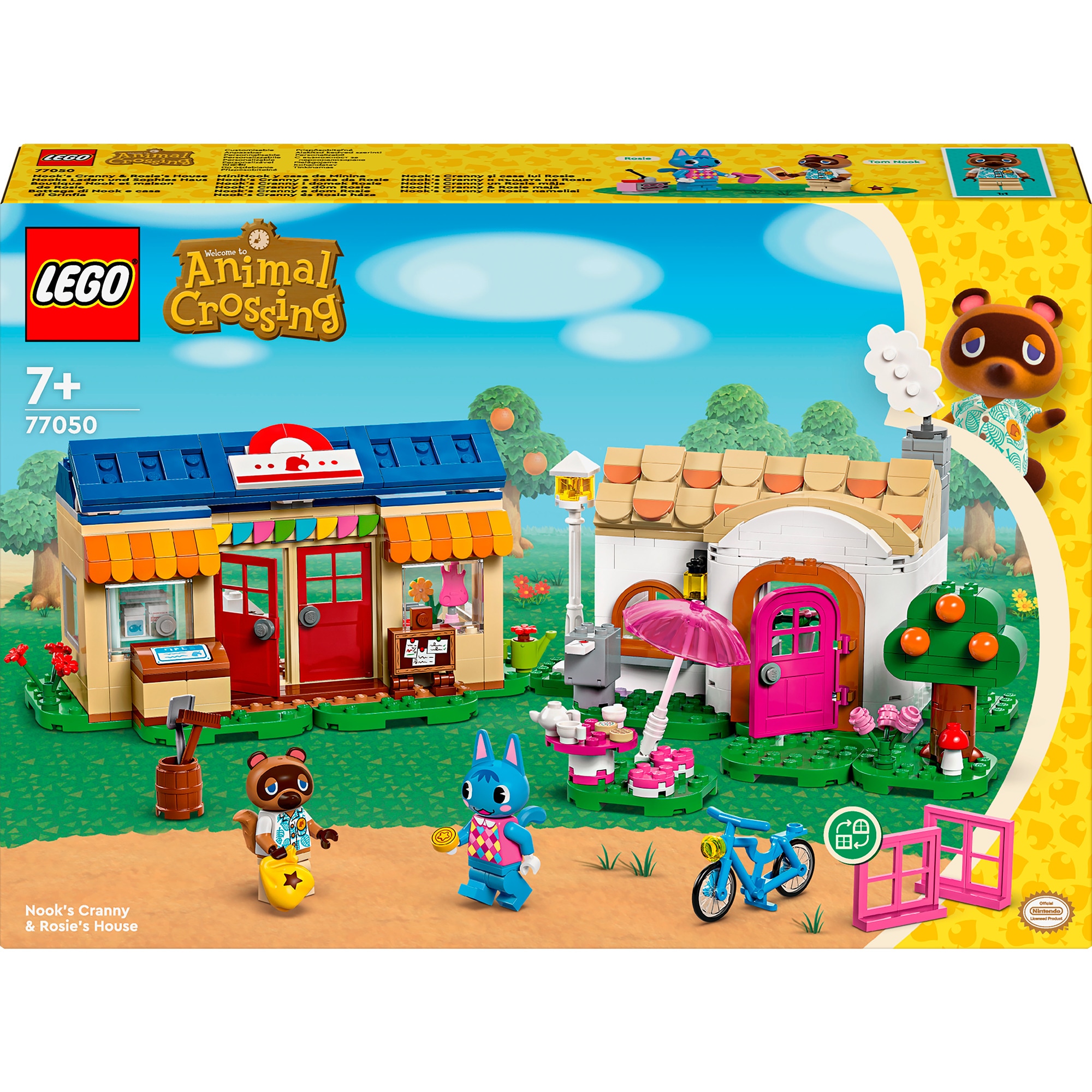 LEGO Konstruktionsspielzeug Animal Crossing Nooks Laden & Sophies Haus