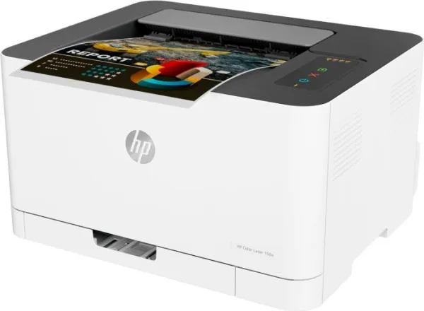 HP Color Laser 150a - Printer - farve - laser - A4/Legal - 600 x 600 dpi - op til 18 spm (mono) / op til 4 spm (farve) - kapacitet: 150 ark - USB 2.0