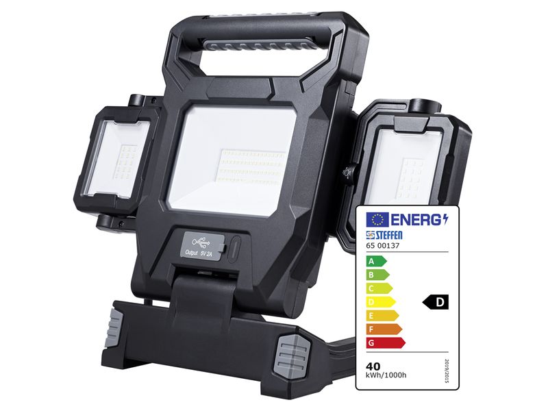 STEFFEN LED Strahler Worklight 40 W LED-Strahler Worklight mit hoher Farbwiedergabe