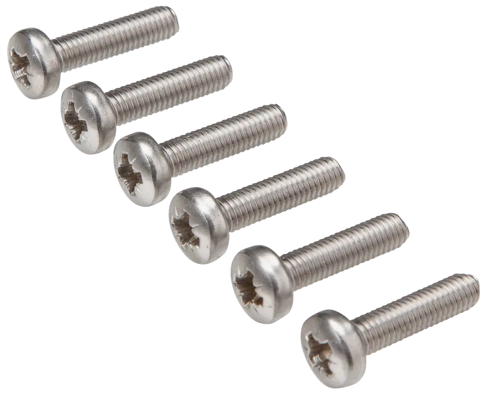 Arvid Nilsson Maskinskrue A4 PH M6 x 25 mm 6-pak