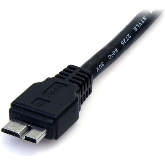 StarTech.com Câble USB 3.0 SuperSpeed 0,5 m - USB A vers USB Micro B Mâle / Mâle - 50 cm