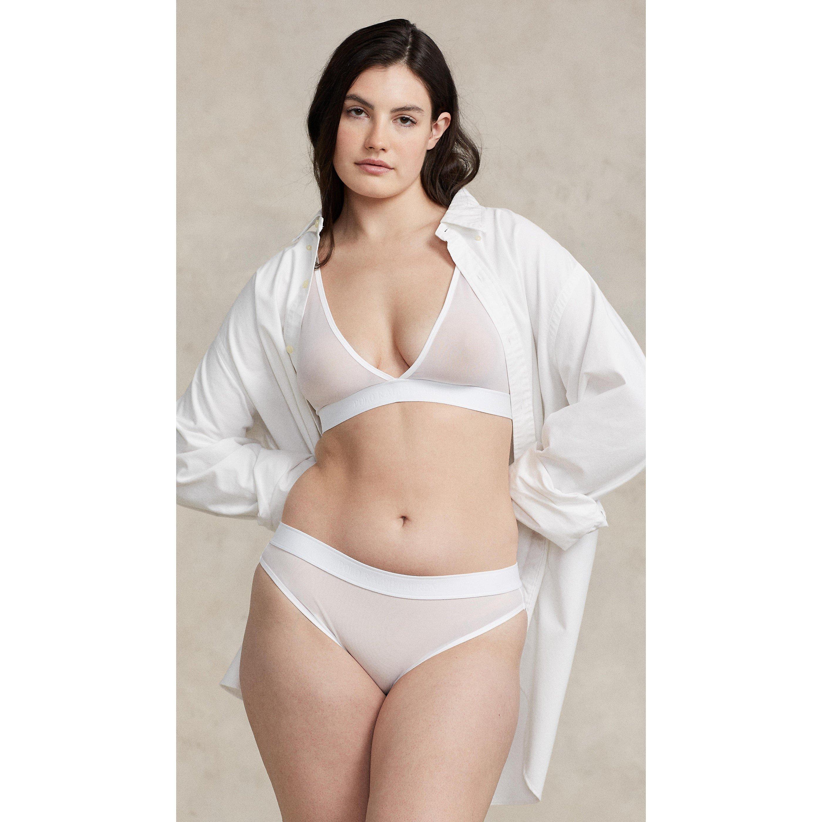 Ralph Lauren Mesh Triangle Bra