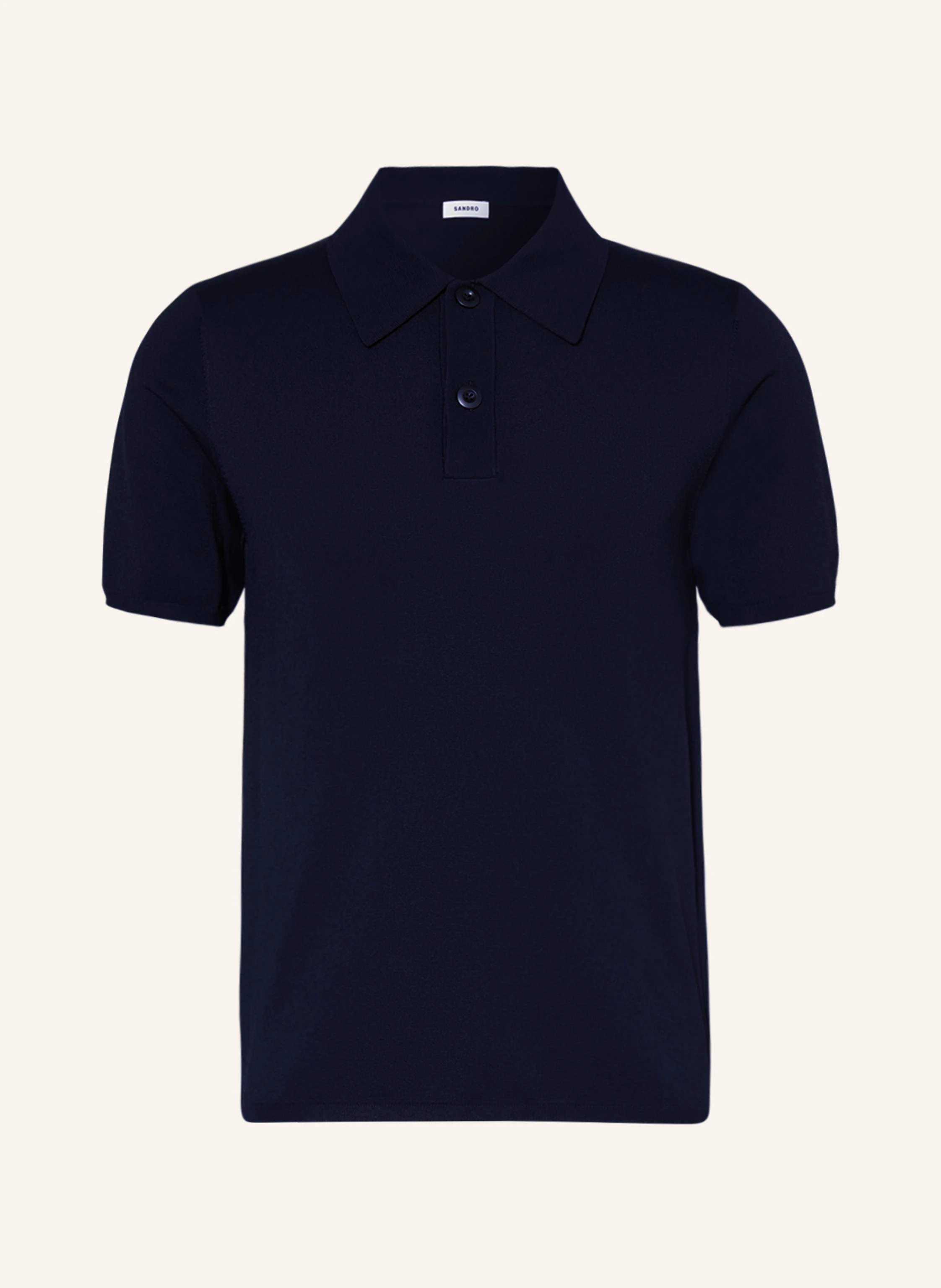 SANDRO Strick-Poloshirt