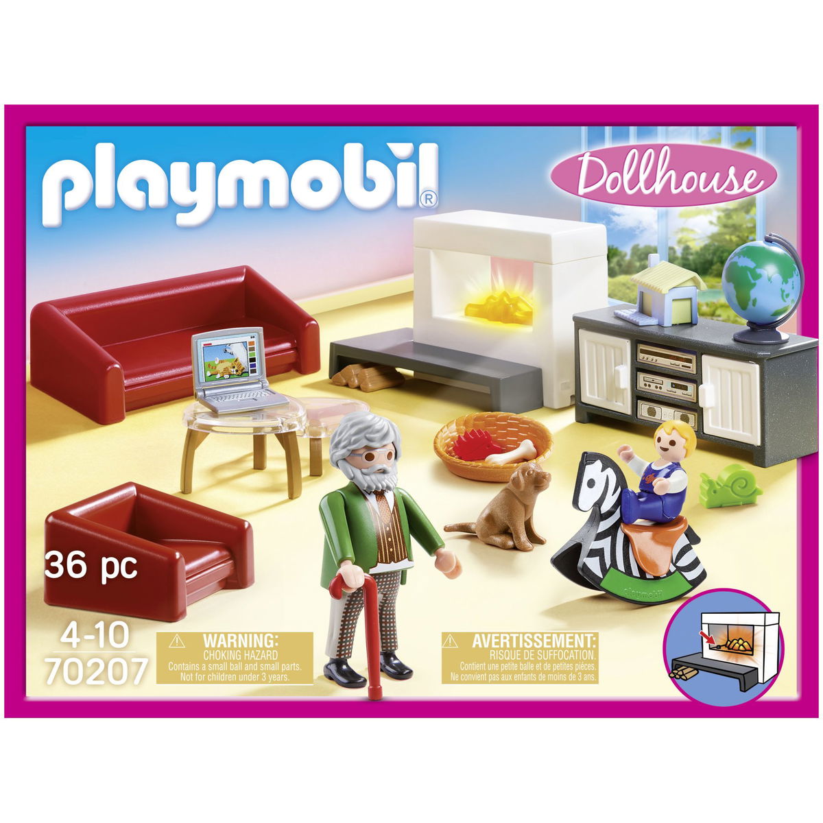 PLAYMOBILPLAYMOBIL   Dollhouse 70207 Gemütliches Wohnzimmer