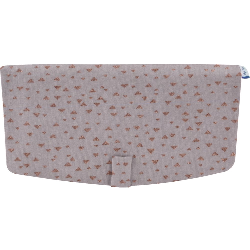 Rabat Sac Compagnon Triangle Cuivré Gris