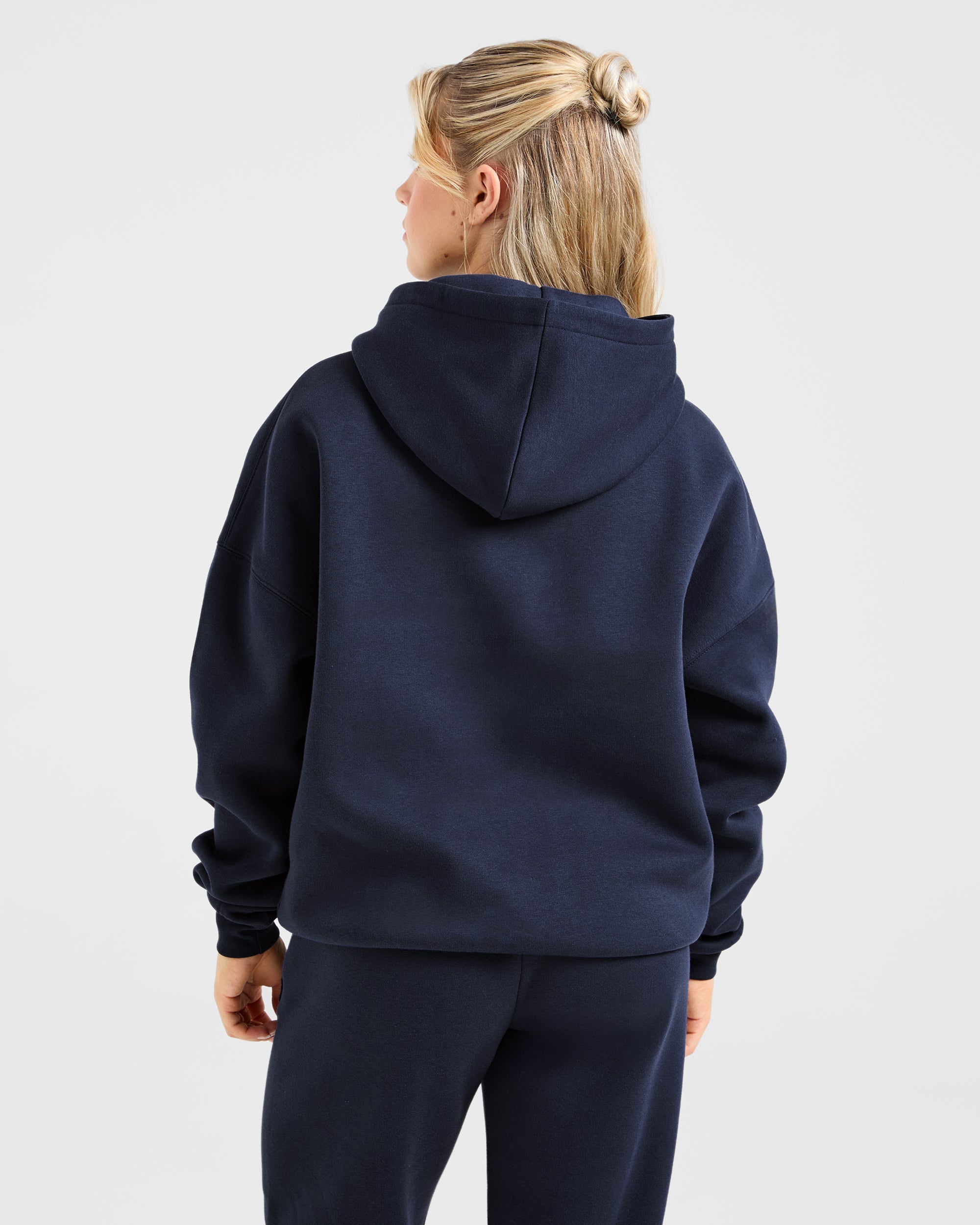 Varsity Oversized Outline Hoodie