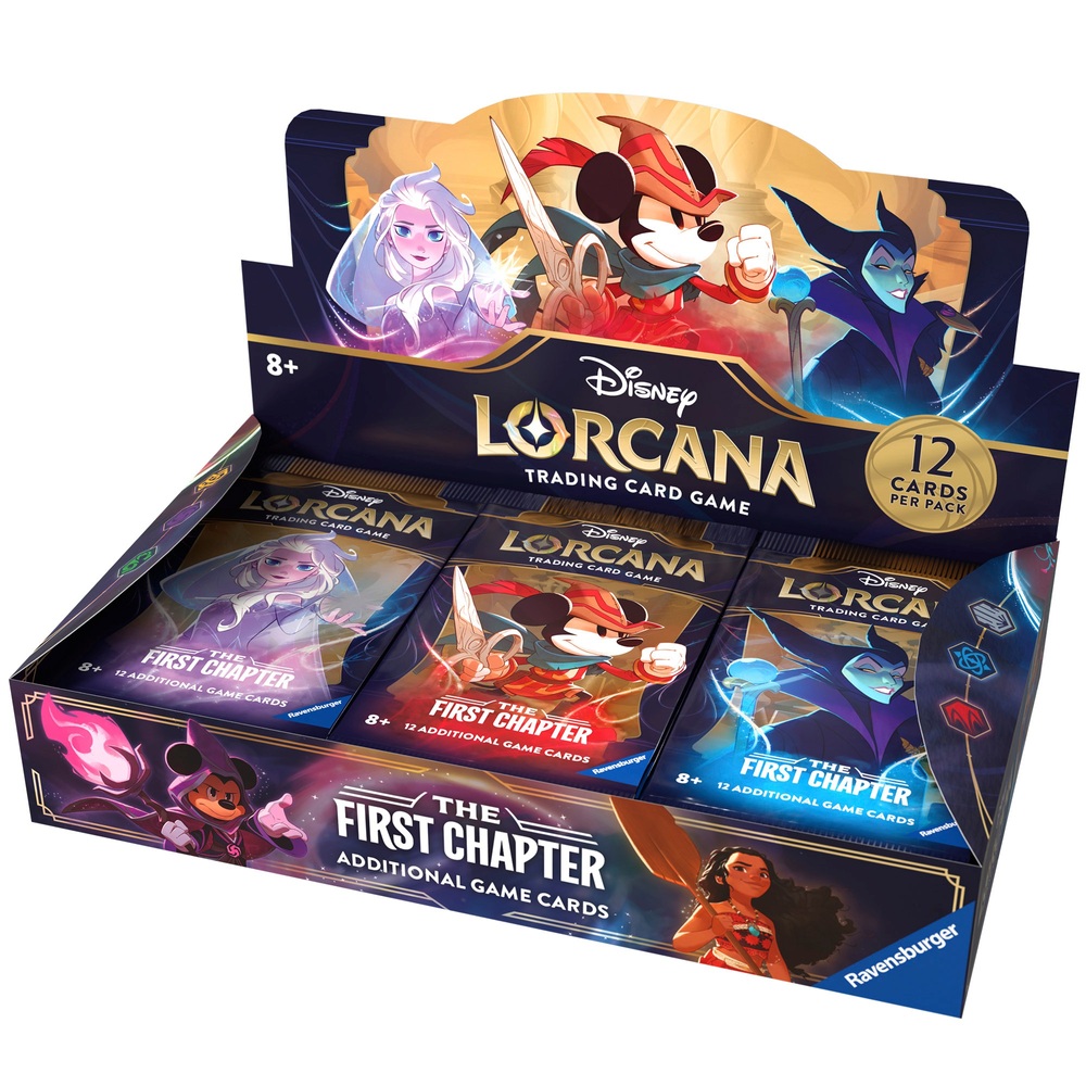 Lorcana Sammelkartenspiel: Das erste Kapitel – Boosterpack-Sortiment