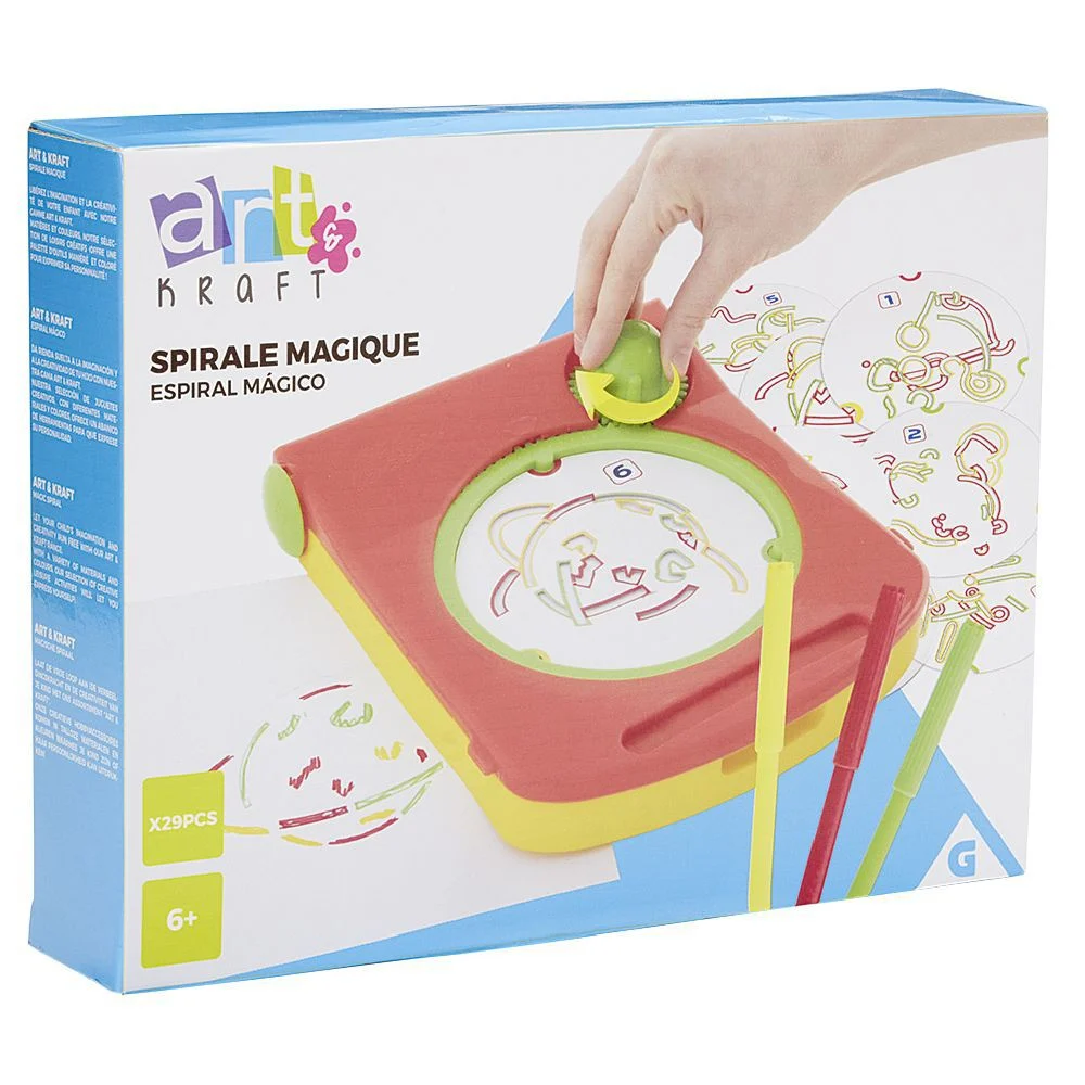 Machine à dessiner Spirale magique