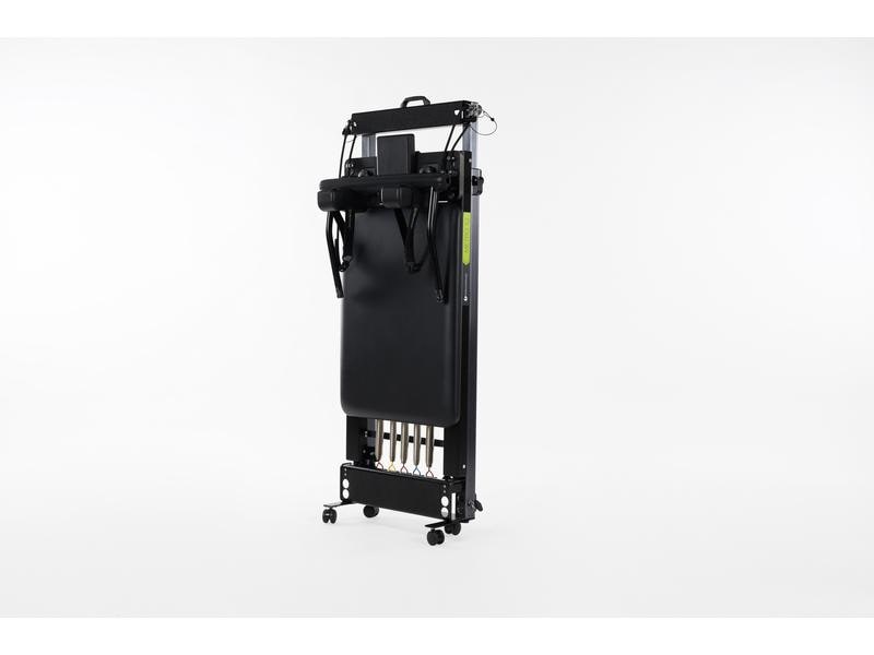 Pilates Reformer Metro IQ Library Wheels Speziell für das Heimtraining entwickelt