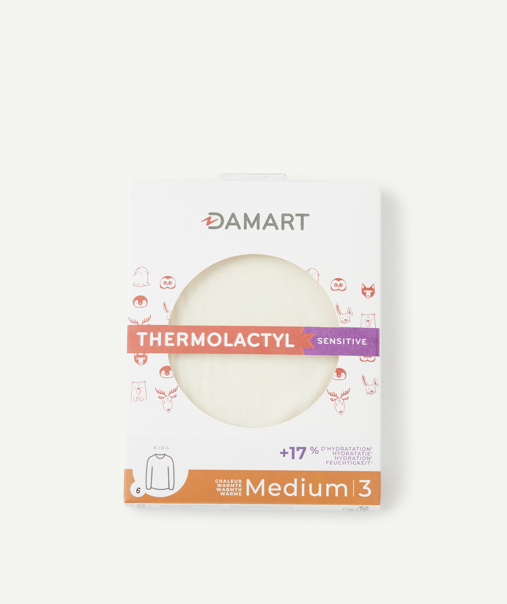 DAMARTT-SHIRT MANCHES LONGUES THERMOLACTYL SENSITIVE BLANC