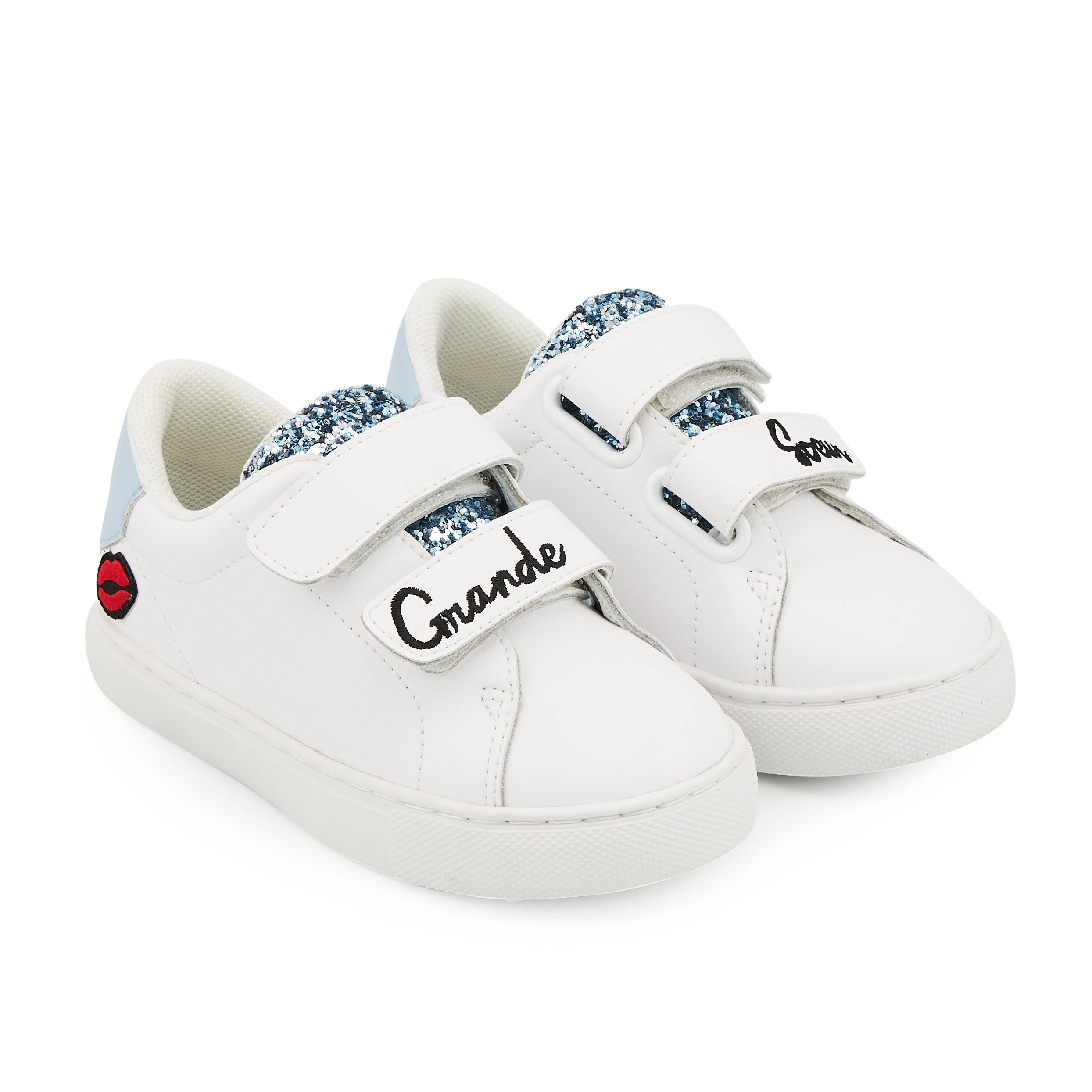 MINI EDITH GRANDE SOEUR - Sneakers en cuir | Blanc