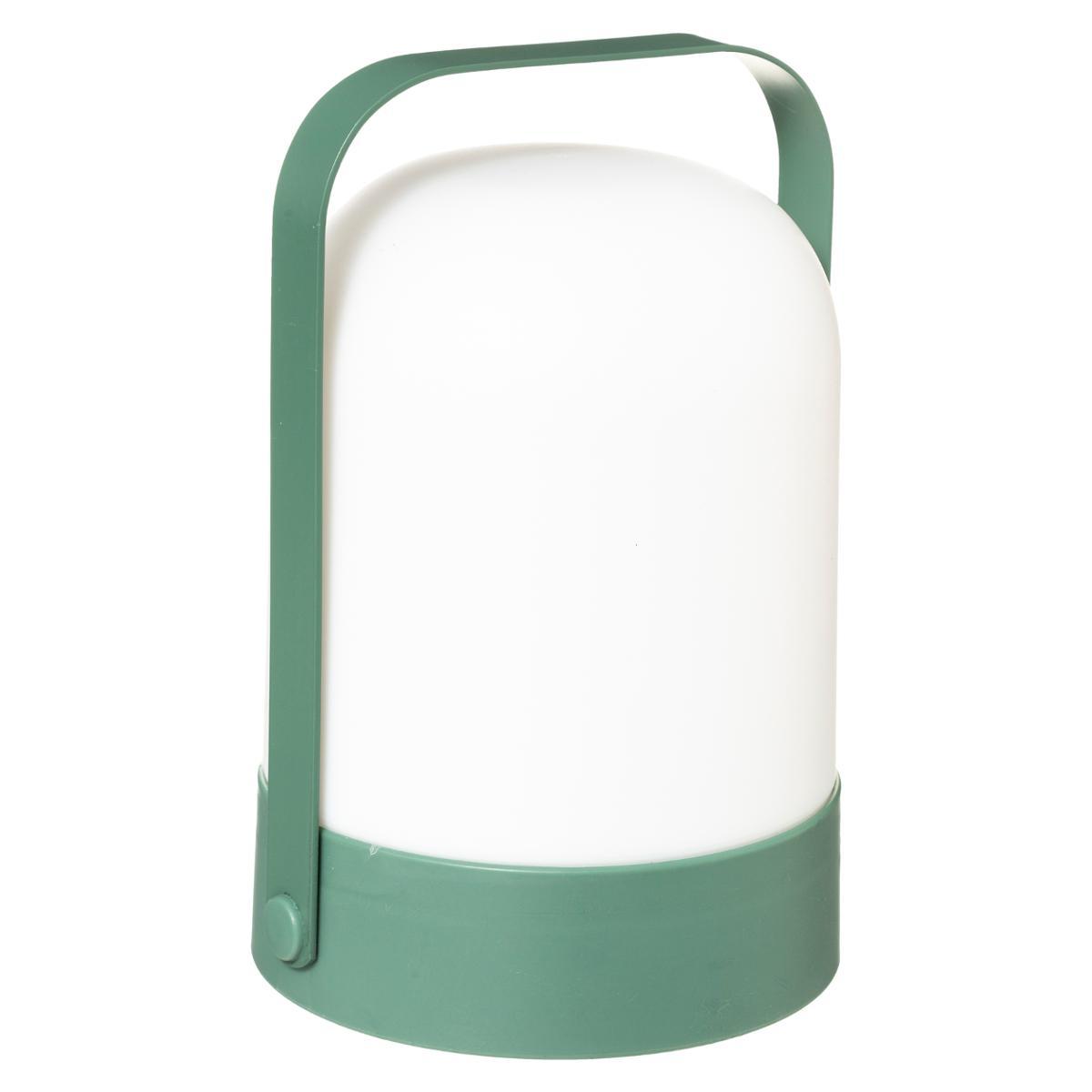LAMPE OUTDOOR VERT SAPIN OU GRIS H.21.5CM