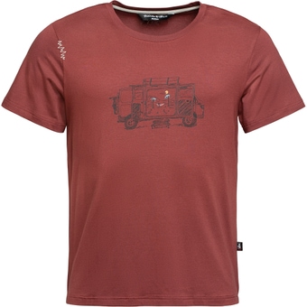 Chillaz Van Life T-Shirt Dark Red Herren