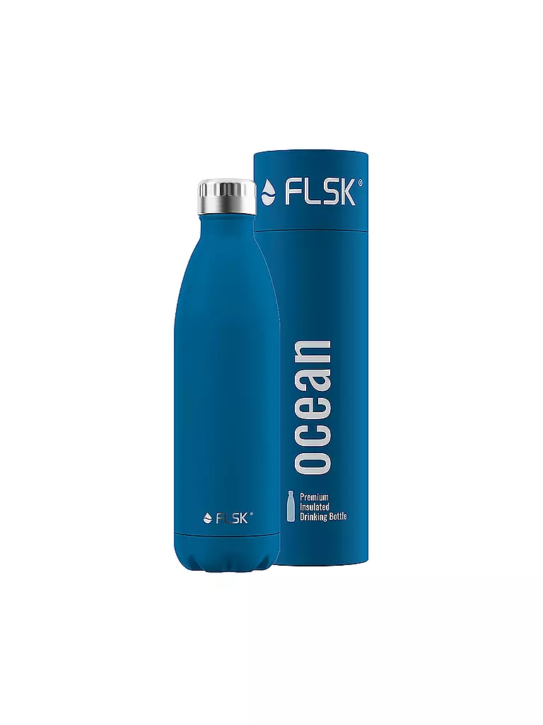 FLSK Isolierflasche - Thermosflasche 0,75l Ocean blau