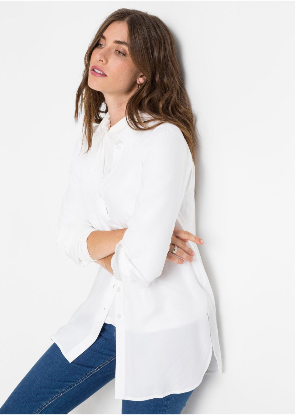 Chemisier long en viscose