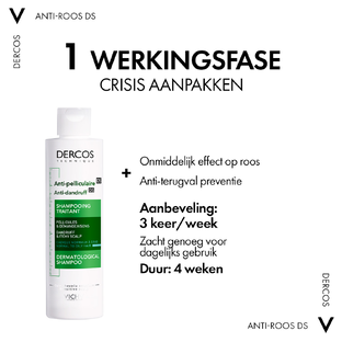 Vichy Dercos Anti-Roos Shampoo normaal tot vet haar 200ML